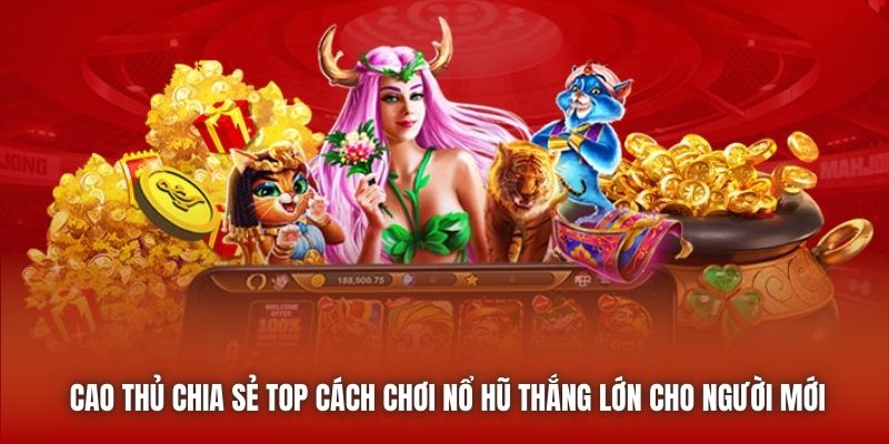 Cao thủ chia sẻ top cách chơi nổ hũ thắng lớn cho người mới