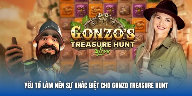 Yếu tố làm nên sự khác biệt cho Gonzo Treasure Hunt