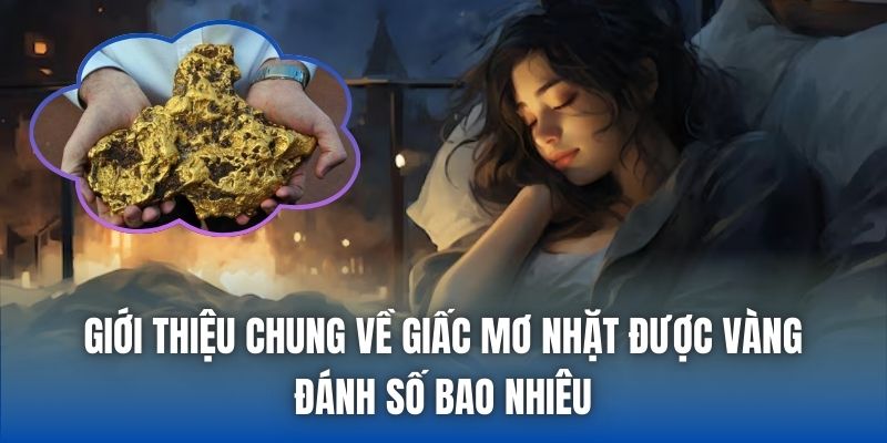 Giới thiệu chung về giấc mơ nhặt được vàng đánh số bao nhiêu